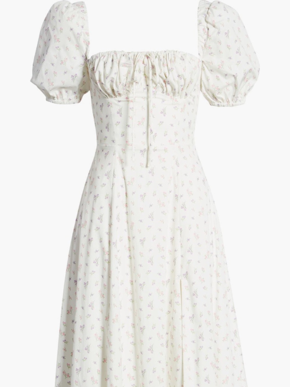 House of CB Tallulah Puff Sleeve Midi Dress